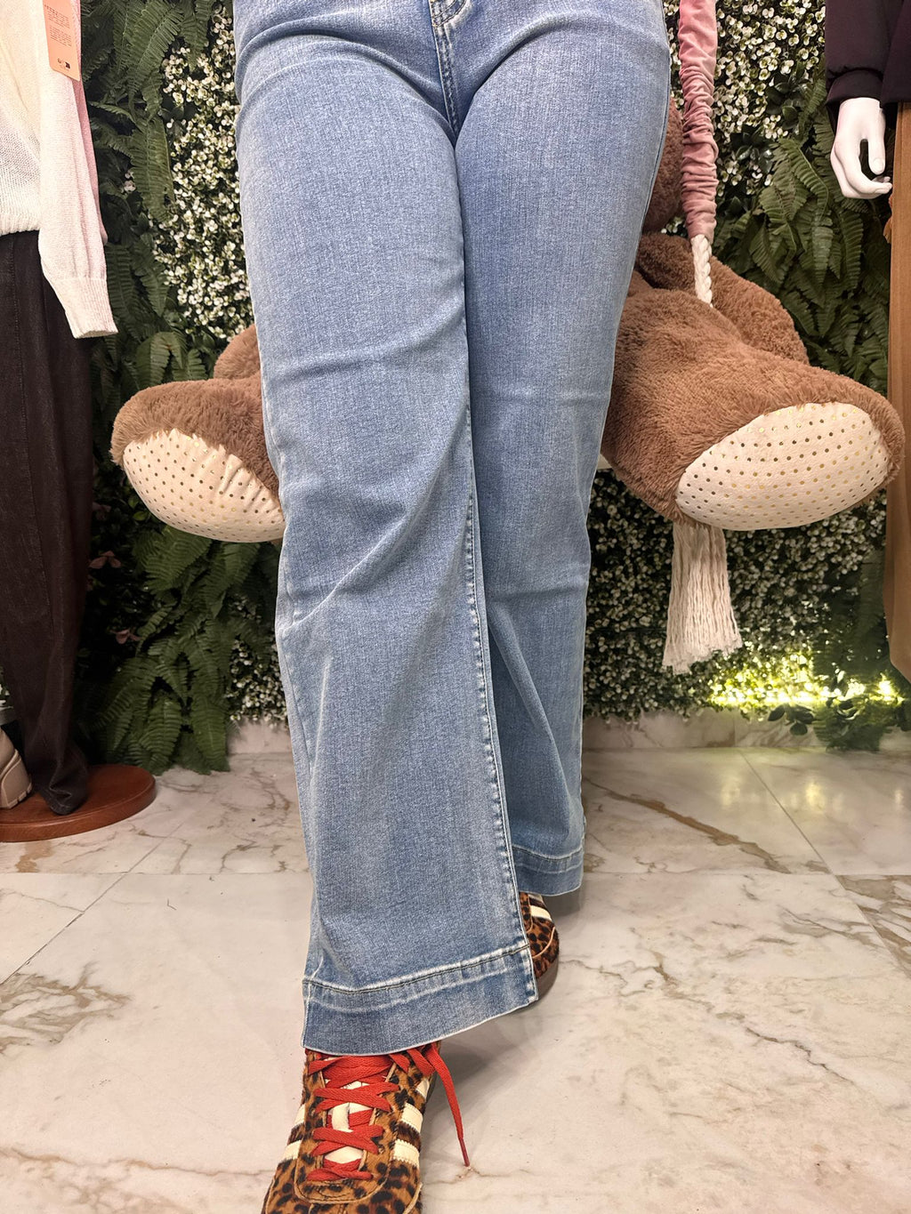 jeans pantapalazzo aurora